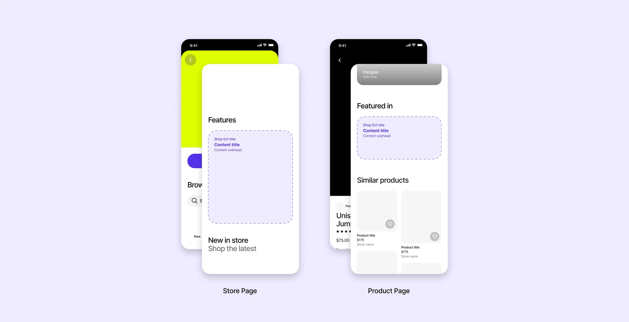 Shop Minis Architecture - Entry Points