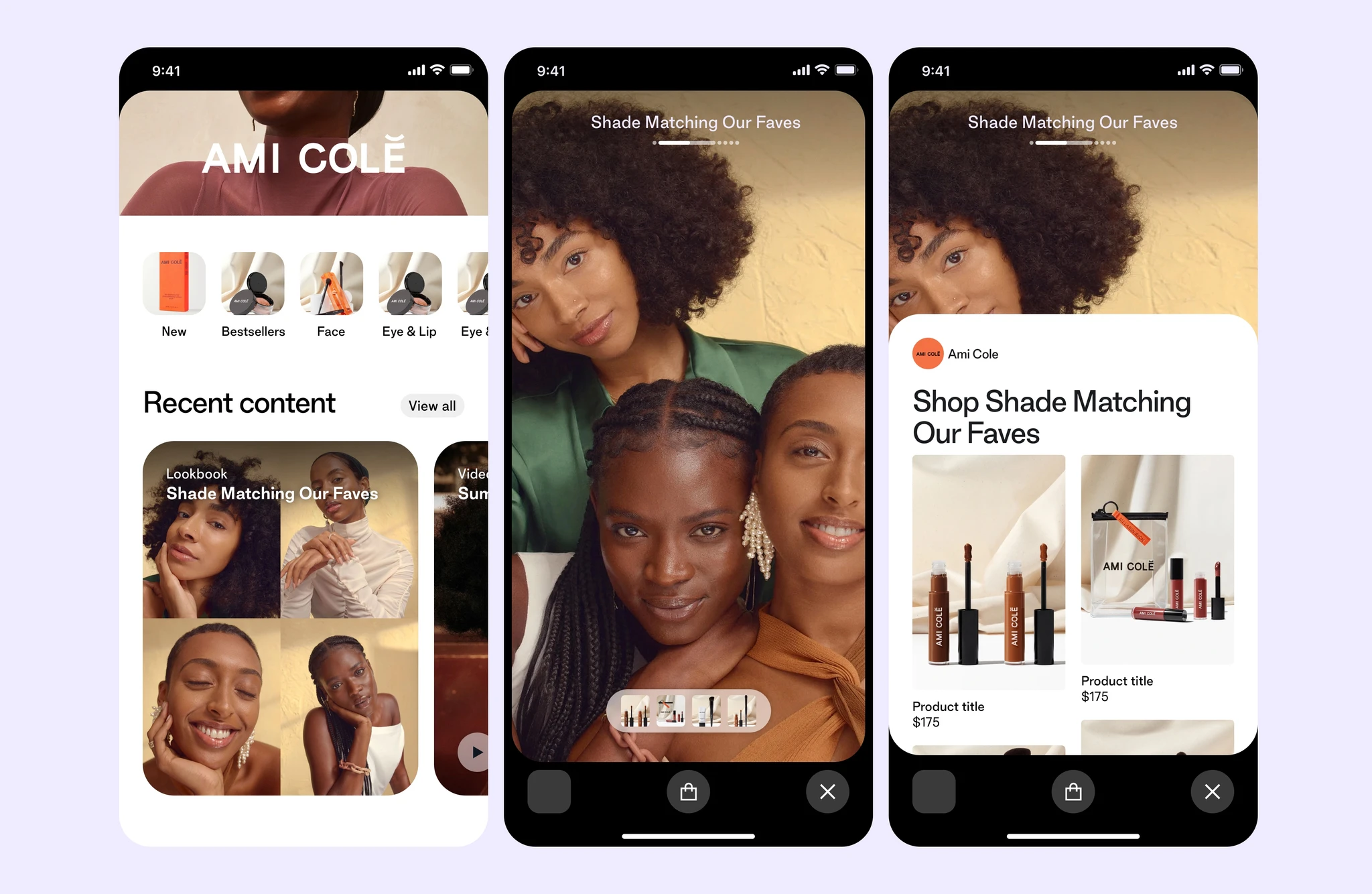 A Shop Mini Example - Lookbook